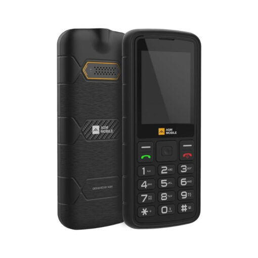 AGM M9 Dual SIM Ανθεκτικό Κινητό με Μεγάλα Κουμπιά (Ελληνικό) Μαύρο - Image 3