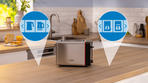 Bosch Φρυγανιέρα 2 Θέσεων 970W Inox - Image 3