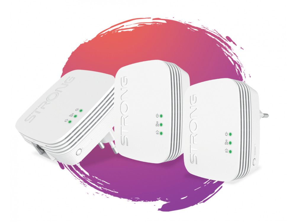 Strong 600 Triple Τριπλού Kit για Ενσύρματη Σύνδεση