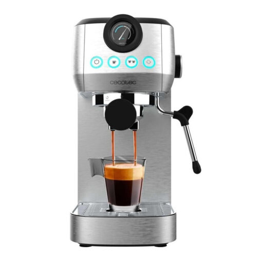 Cecotec Power Espresso 20 Steel Pro Ημιαυτόματη για Αλεσμένο Καφέ