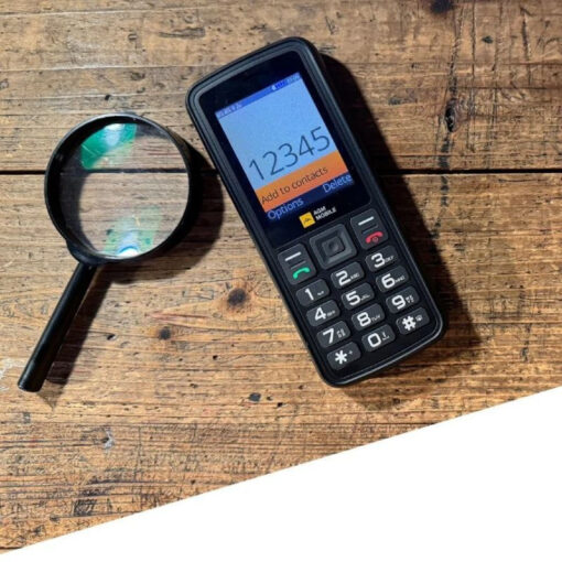AGM M9 Dual SIM Ανθεκτικό Κινητό με Μεγάλα Κουμπιά (Ελληνικό) Μαύρο - Image 4