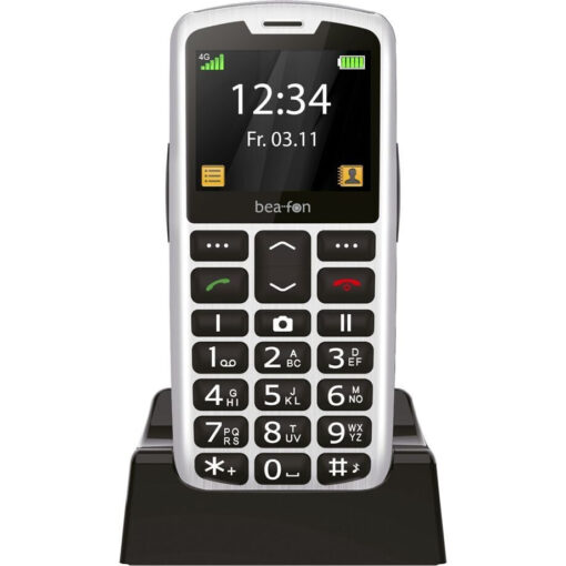 Bea-fon SL260 Dual SIM Κινητό με Μεγάλα Κουμπιά Ασημί - Image 5