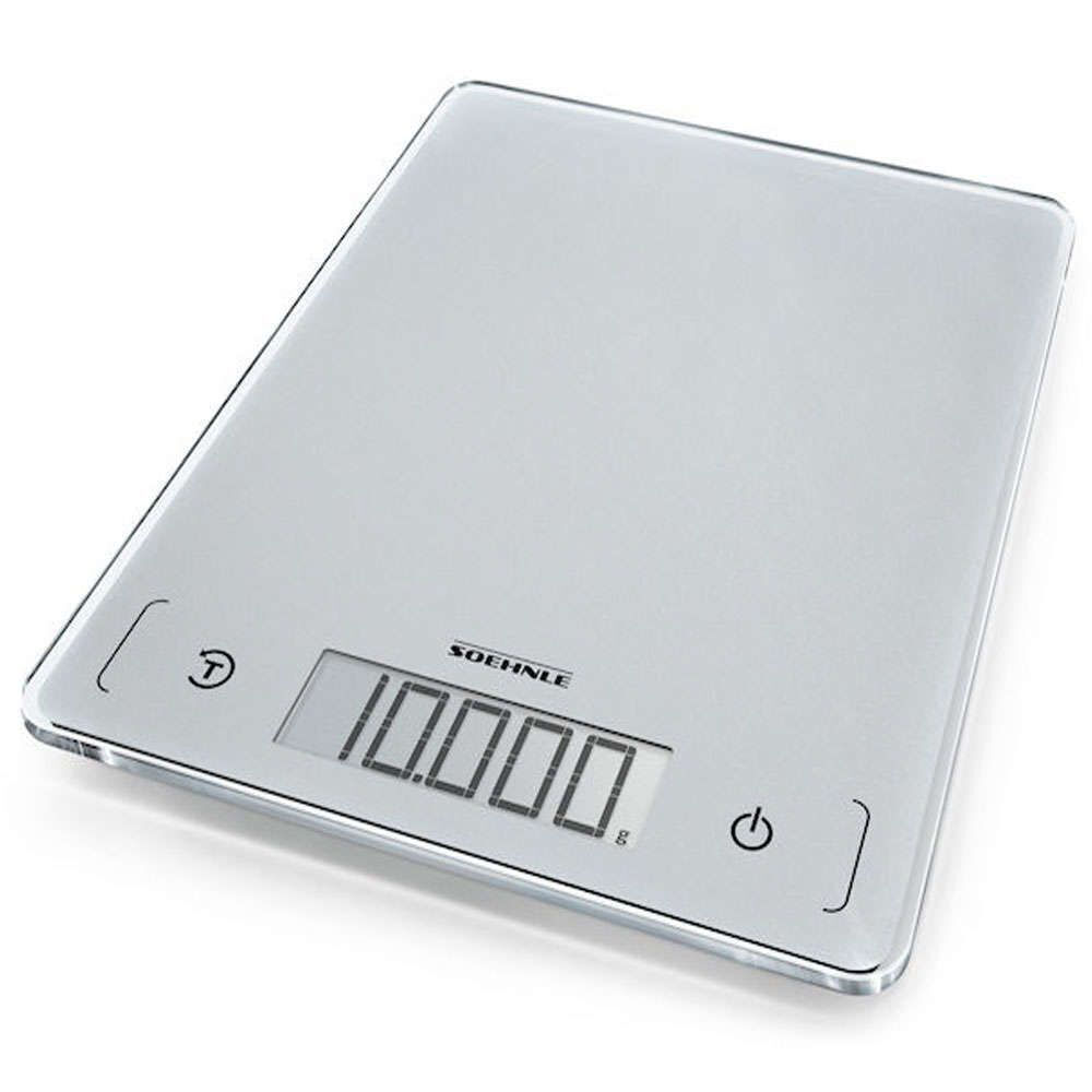 Soehnle Page Comfort 300 Slim Ψηφιακή Ζυγαριά Κουζίνας Γκρι - Image 3