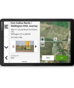 Garmin Συσκευή Πλοήγησης GPS Camper με Οθόνη 8" & Card Slot