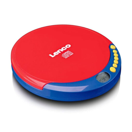Lenco Φορητό Ηχοσύστημα CD-021KIDS με CD σε Κόκκινο Χρώμα - Image 3