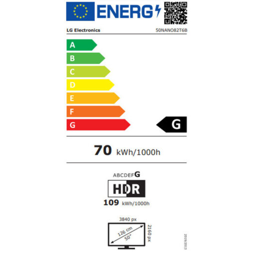 LG Smart 50" 4K LED 50NANO82T6B (2024) - Image 3