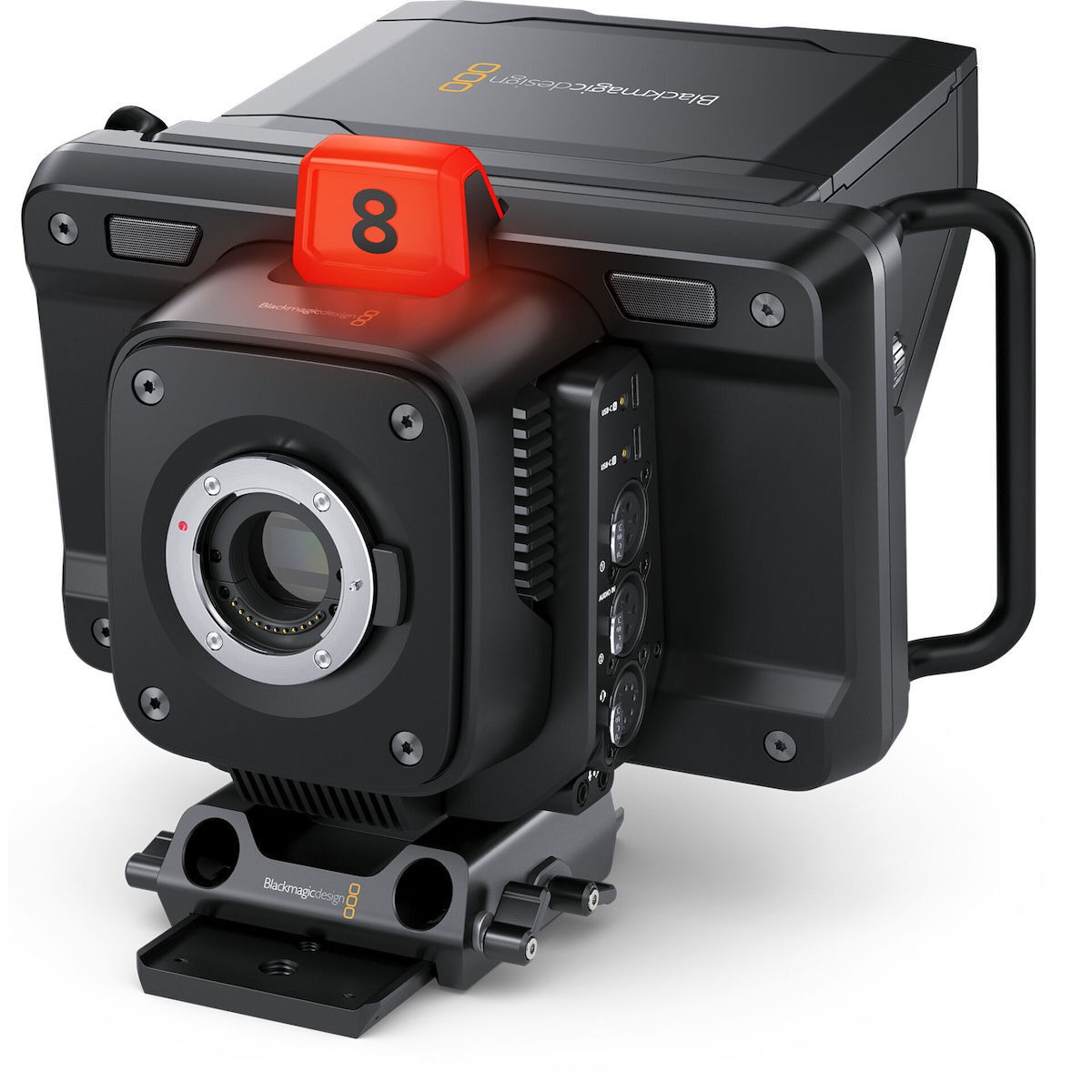 Blackmagic Design Βιντεοκάμερα Studio Camera 6K Pro 6K @ 50fps Αποθήκευση σε Κάρτα Μνήμης με Οθόνη Αφής 7" και HDMI