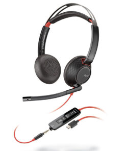 Alternative view of Poly Blackwire 5220 USB-C VOIP Headset (8X231A6)