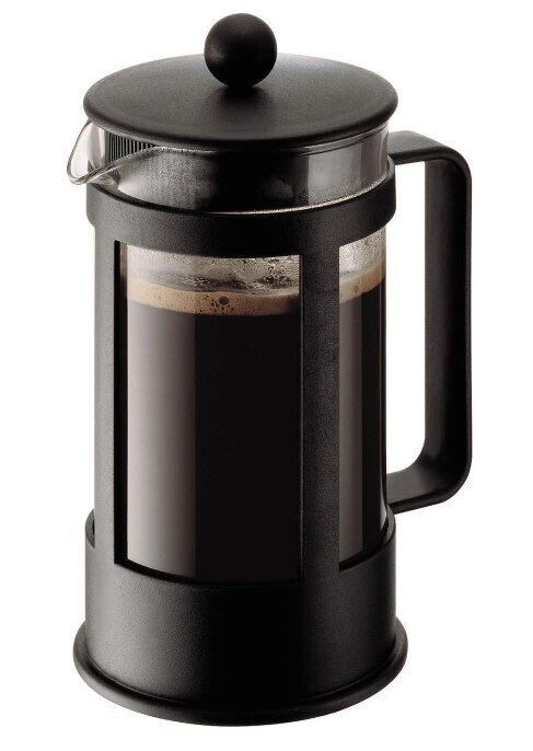 Bodum Καφετιέρα Γαλλικού Χειρός Μαύρη 1lt