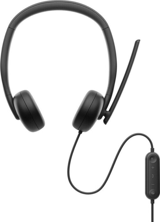 Dell WH3024 On Ear Multimedia Ακουστικά με μικρόφωνο και σύνδεση USB-C