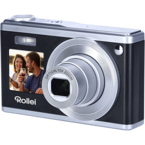 Rollei Compactline 10x 20MP Full HD (1080p) Οπτικό Ζουμ 10x Μαύρη - Image 4