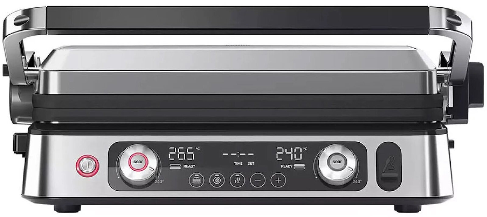 Braun MultiGrill 9 Pro Ψησταριά Αυλακωτής Πλάκας 2200W