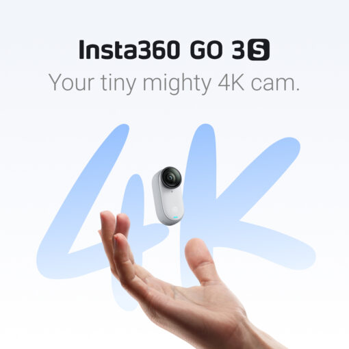 Insta360 GO 3S Standard Edition 4K Ultra HD 128GB Λήψης 360° Arctic White - Image 2