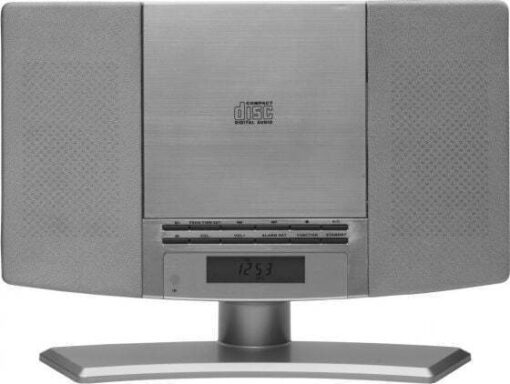 Denver Ηχοσύστημα 2.0 MC-5220 με CD Player Ασημί
