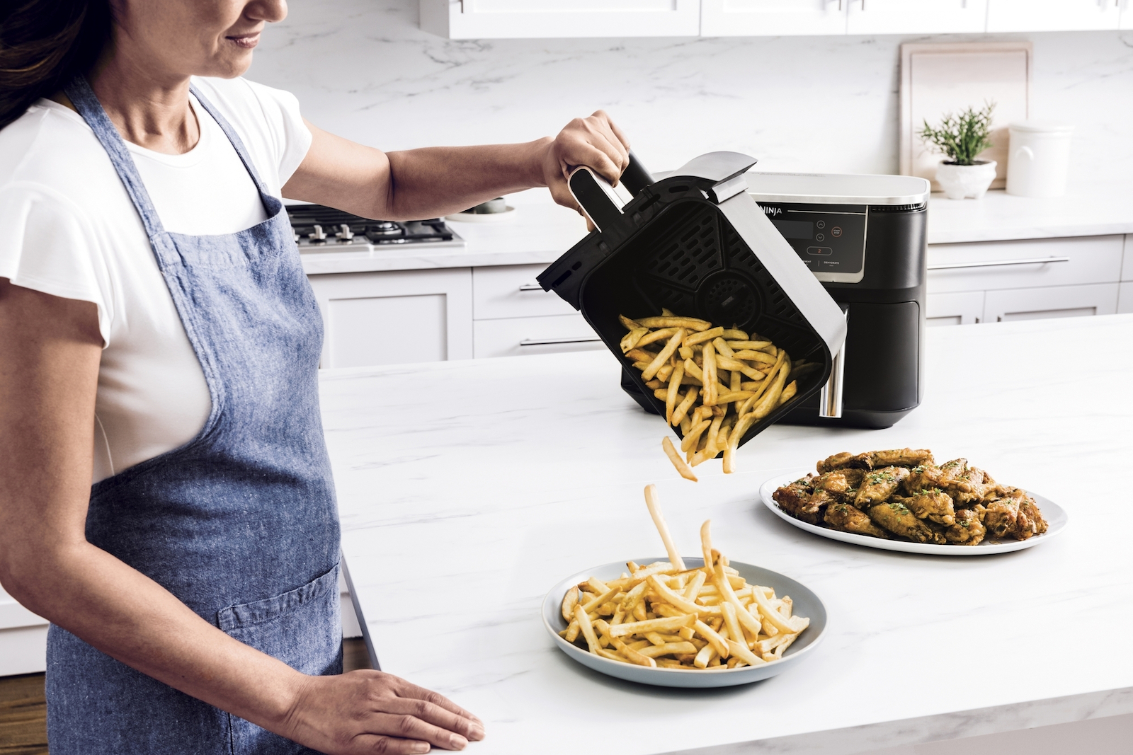 Ninja Foodi MAX Dual Zone 9.5lt Μαύρο - Image 3