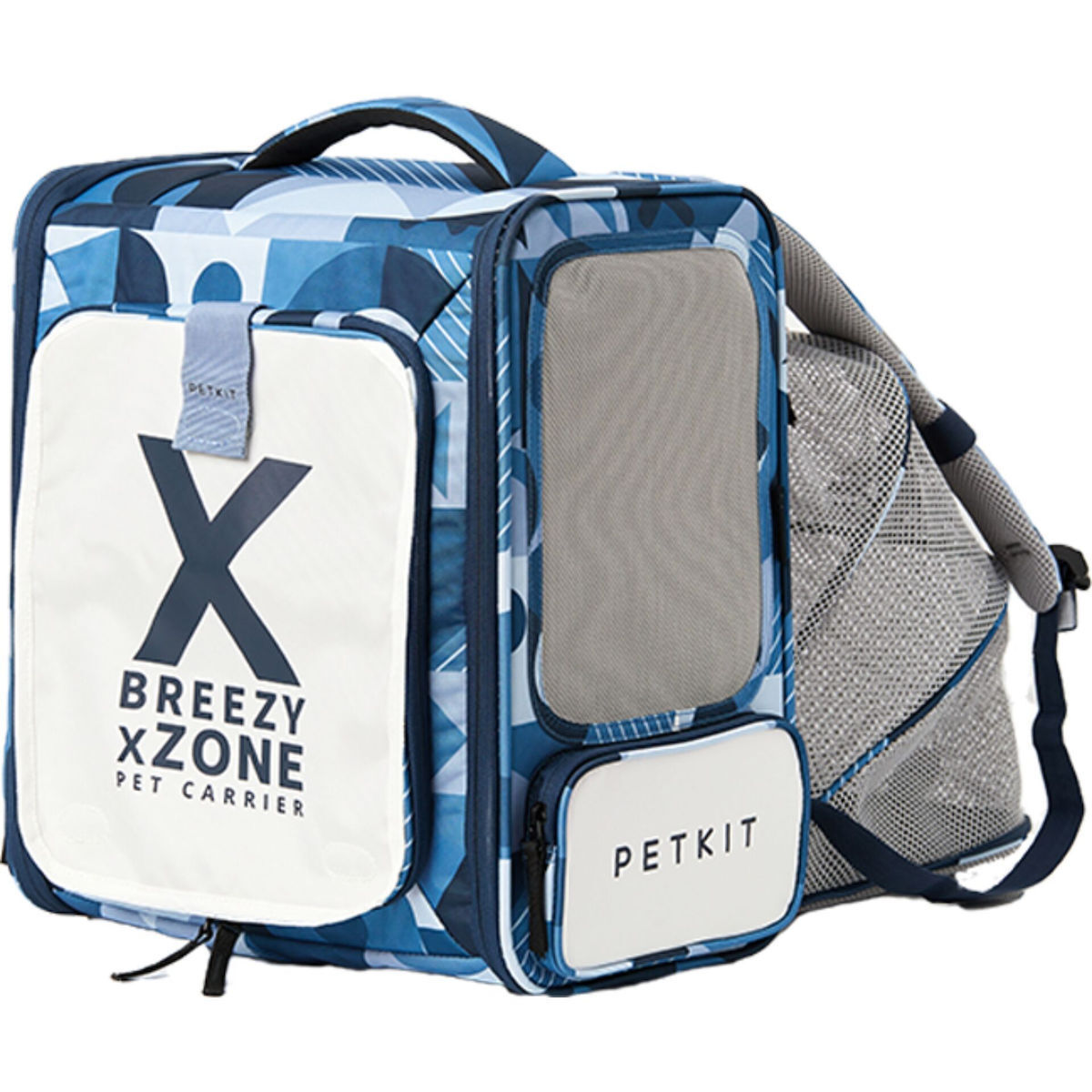 Petkit Breezy Τσάντα Χειρός για Μεταφορά Σκύλου / Γάτας Μπλε Μήκους 43εκ.