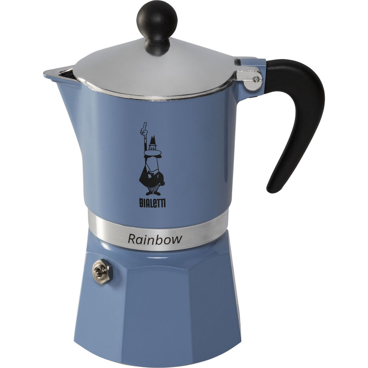 Bialetti Rainbow 3tz Μπρίκι Espresso 6cups Μπλε - Image 2