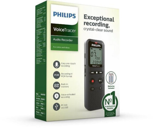 Philips Συσκευή Υπαγόρευσης DVT 1160 με Eσωτερική Μνήμη 8GB - Image 6