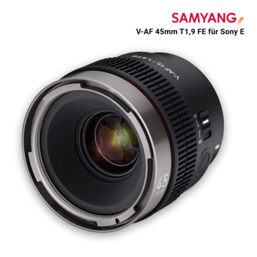 Samyang Cine V-AF 45mm T1.9 FE Full Frame για Sony E Μount - Image 2