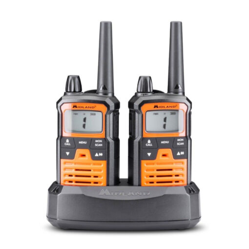 Midland Xt70 Pro Hobby Walkie Talkie με Μονόχρωμη Οθόνη Σε Πορτοκαλί Χρώμα - Image 2