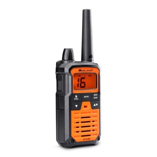 Midland Xt70 Pro Hobby Walkie Talkie με Μονόχρωμη Οθόνη Σε Πορτοκαλί Χρώμα - Image 4