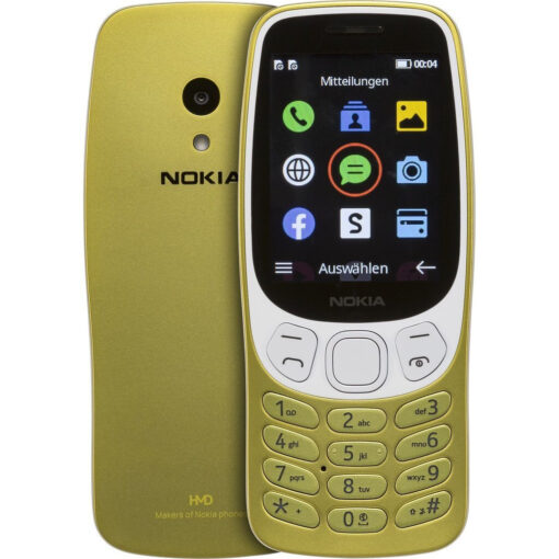 Nokia 3210 Dual SIM Κινητό με Κουμπιά Χρυσό