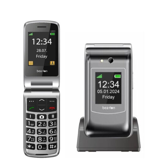 Bea-fon SL646 Dual SIM Κινητό με Κουμπιά Anthracite