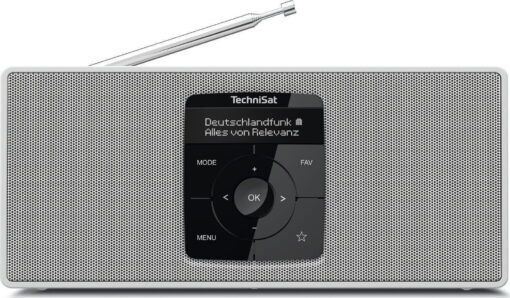 Technisat Digitradio 2 S Επιτραπέζιο Ραδιόφωνο Επαναφορτιζόμενο DAB+ με Bluetooth Λευκό