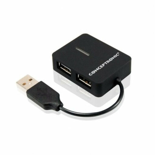 Conceptronic USB 2.0 Hub 4 Θυρών με σύνδεση USB-A