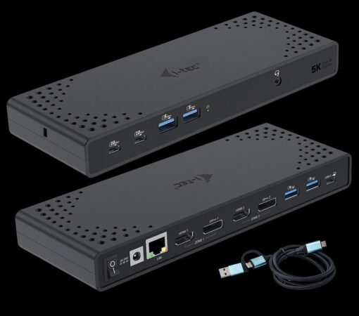 i-tec USB-C Docking Station με HDMI/DisplayPort 4K PD Ethernet (CADUA4KDOCKPDL2) - Image 5