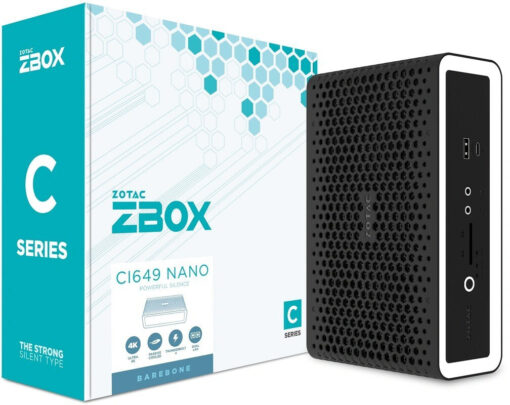 Zotac Nano CI649NANO-BE Barebone (Core i7-1335U / 64GB M.2) - Image 2
