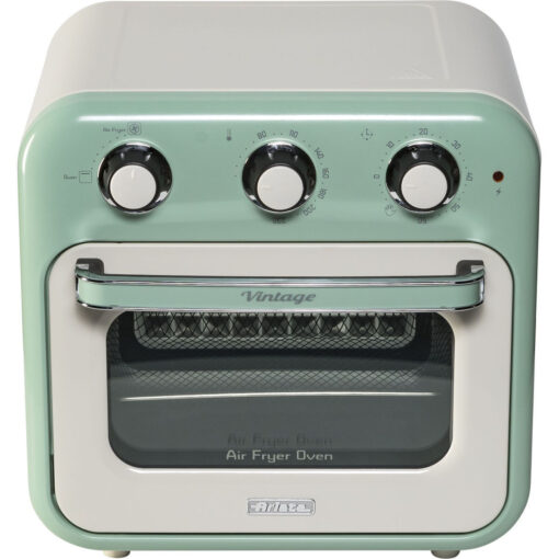 Ariete Vintage Air Fryer Mini- Oven 4632/04 Ηλεκτρικό Φουρνάκι 16lt Χωρίς Εστίες Πράσινο
