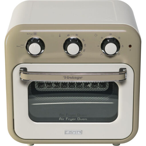 Ariete Vintage Air Fryer Mini- Oven 4632/03 Ηλεκτρικό Φουρνάκι 16lt Χωρίς Εστίες Μπεζ