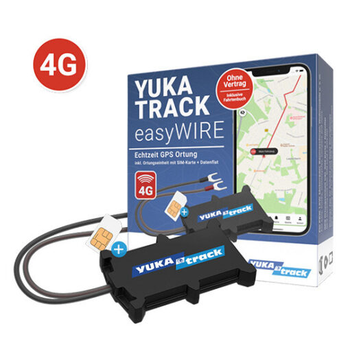 GPS Tracker IoT YUKAtrack EasyWire 4G AIO 4G/LTE για Αυτοκίνητα / Μηχανές / Φορτηγά