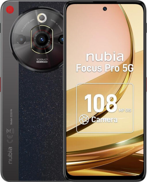 Nubia Focus Pro 5G Dual SIM (8GB/256GB) Classic Black