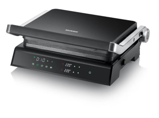 Severin KG 2399 1800W για 2 Τοστ Μαύρη