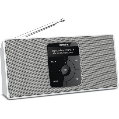 Technisat Digitradio 2 S Επιτραπέζιο Ραδιόφωνο Επαναφορτιζόμενο DAB+ με Bluetooth Λευκό - Image 2