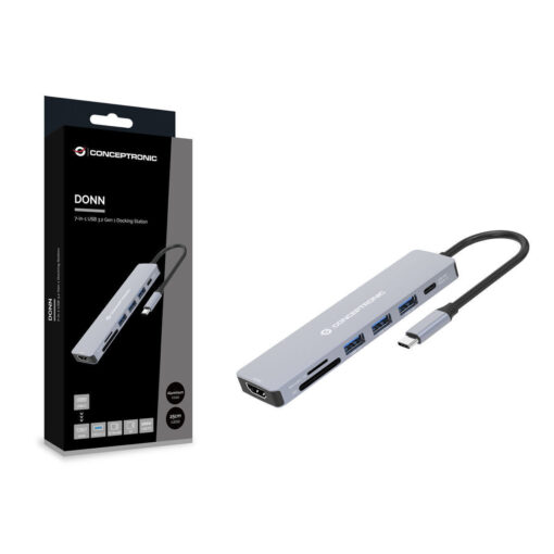 Conceptronic USB-C Docking Station με HDMI 4K PD (DONN19G) - Image 3