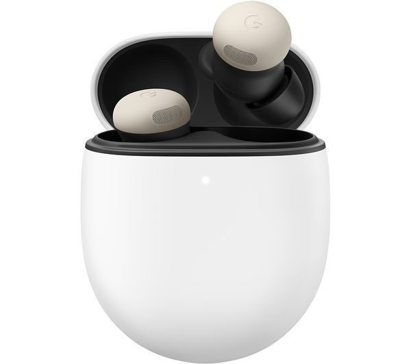 Google Pixel Buds Pro 2 Bluetooth Handsfree Ακουστικά με Αντοχή στον Ιδρώτα και Θήκη Φόρτισης Porcelain