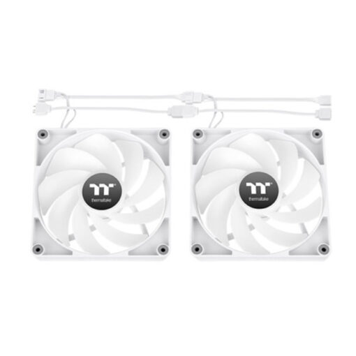 Thermaltake CT120 Reverse Case Fan 2τμχ Λευκό