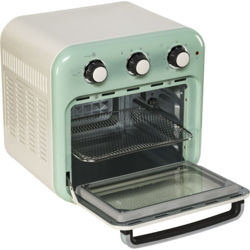 Ariete Vintage Air Fryer Mini- Oven 4632/04 Ηλεκτρικό Φουρνάκι 16lt Χωρίς Εστίες Πράσινο - Image 4