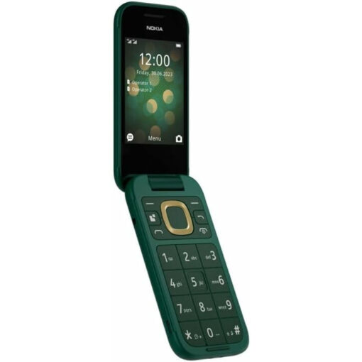 Nokia 2660 Flip Dual SIM Κινητό με Κουμπιά (Αγγλικό Μενού) Lush Green - Image 4