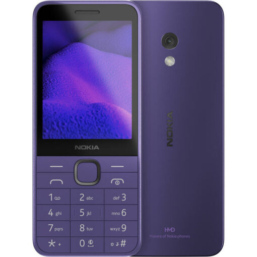 Nokia 235 4G (2024) Dual SIM Κινητό με Κουμπιά Μωβ