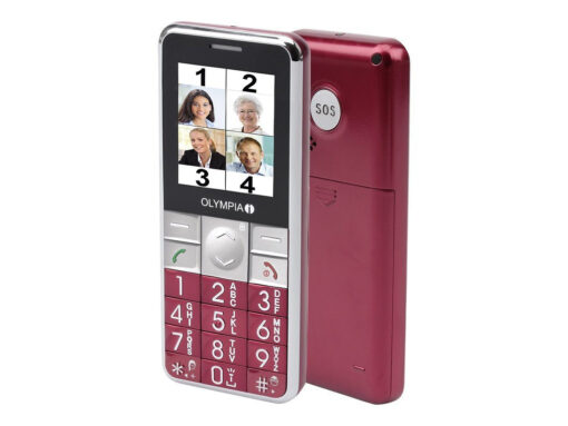 Olympia Lux Dual SIM Κινητό με Μεγάλα Κουμπιά Μαύρο - Image 3