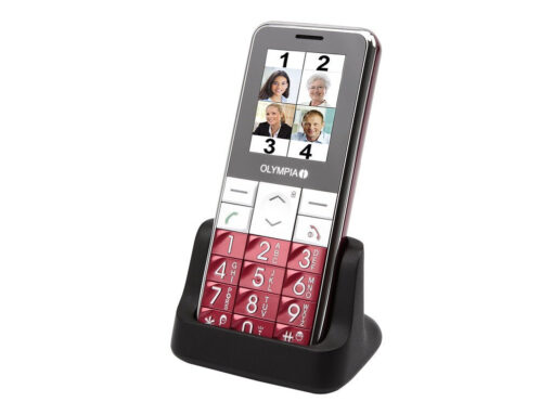 Olympia Lux Dual SIM Κινητό με Μεγάλα Κουμπιά Μαύρο - Image 2