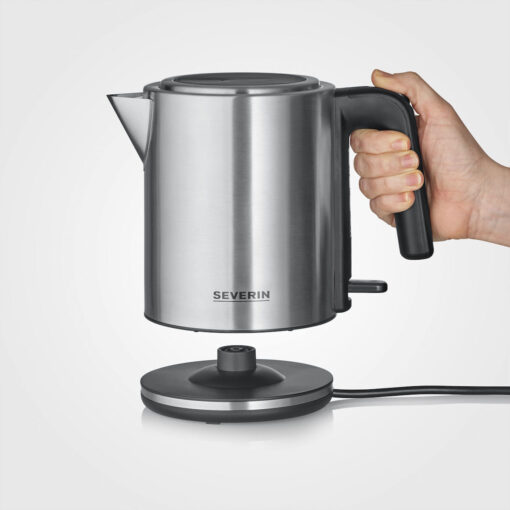 Severin WK 3489 1lt με Ισχύ 2400W Ασημί - Image 2