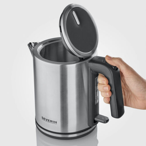 Severin WK 3489 1lt με Ισχύ 2400W Ασημί - Image 3