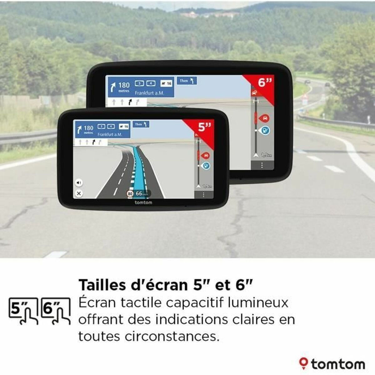 TomTom Συσκευή Πλοήγησης GPS με Οθόνη 5" Bluetooth / Wi-Fi & Card Slot - Image 5