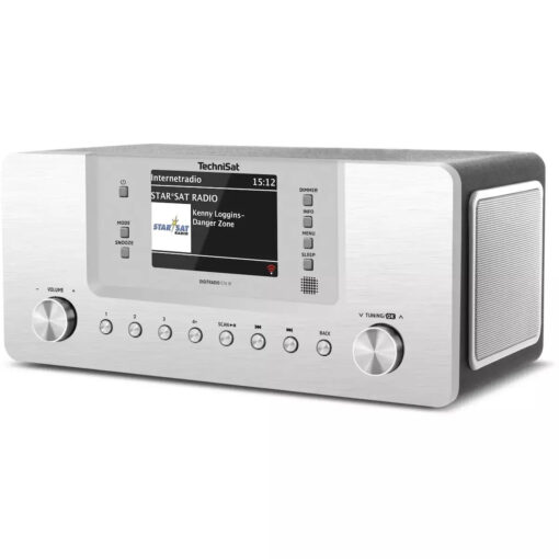 Technisat DigitRadio 574 IR Επιτραπέζιο Ραδιόφωνο Ρεύματος DAB+ με Bluetooth και USB Ασημί - Image 4