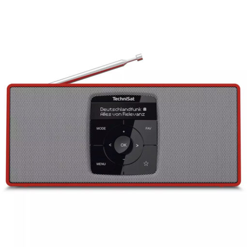 Technisat Digitradio 2S Επιτραπέζιο Ραδιόφωνο Ρεύματος DAB+ με Bluetooth Κόκκινο - Image 2